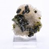 Epidote and quartz - Imilchil, Morocco