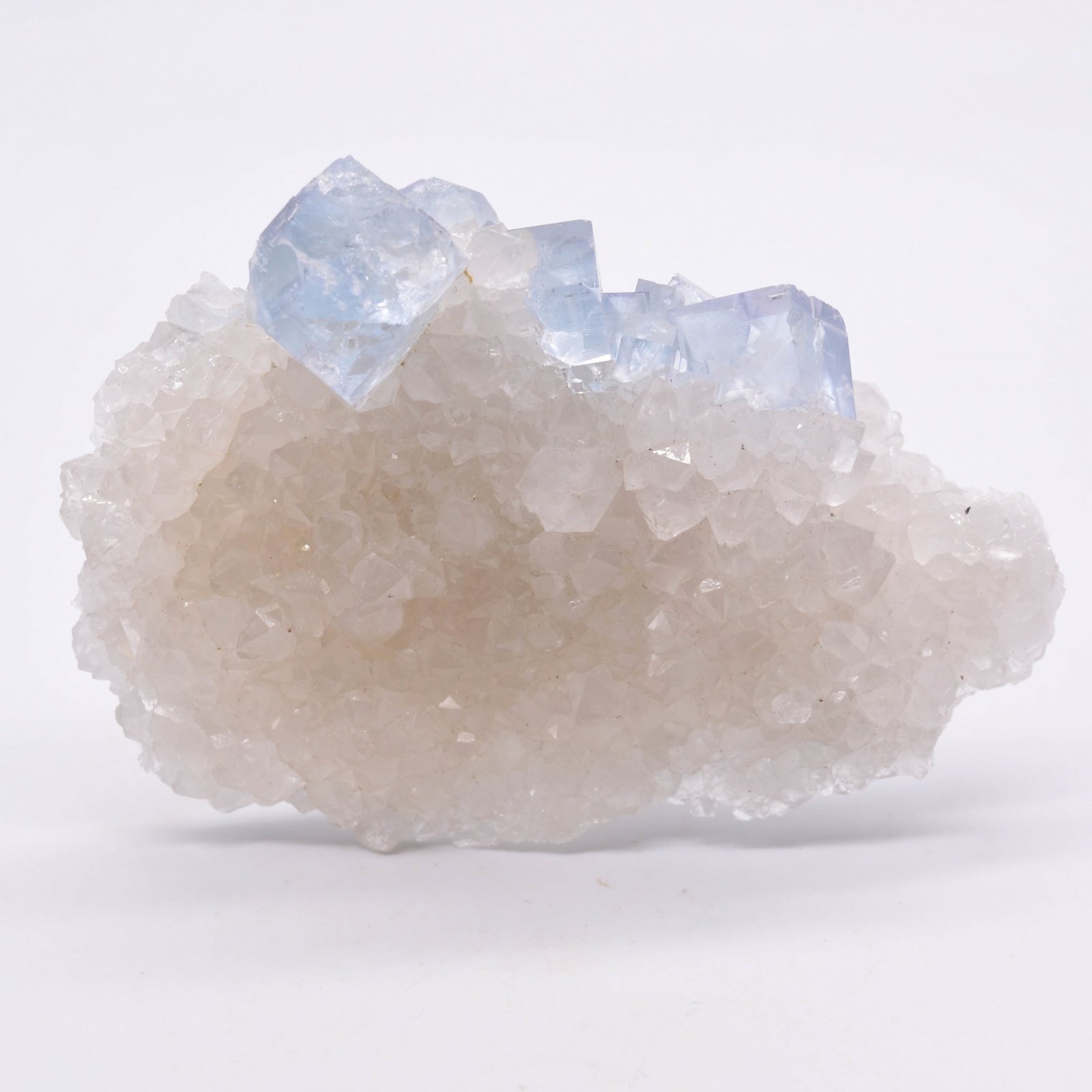 Fluorite and quartz - Le Burc, Alban, Tarn, France