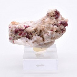 Roselite on dolomite - Bou-Azzer, Morocco