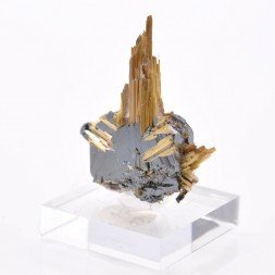 Rutile et hématite - Novo Horizonte, Bahia, Brésil