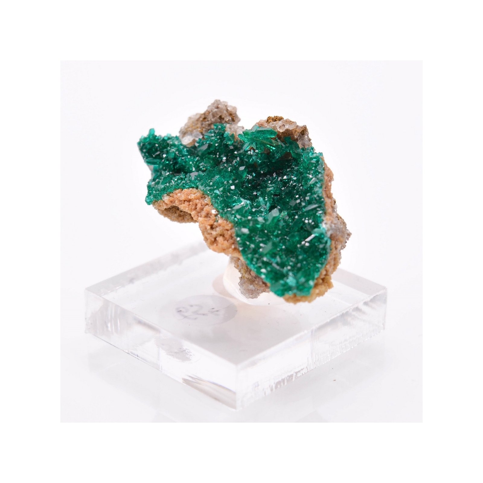 Dioptase - Ntola mine, Mindouli, Congo