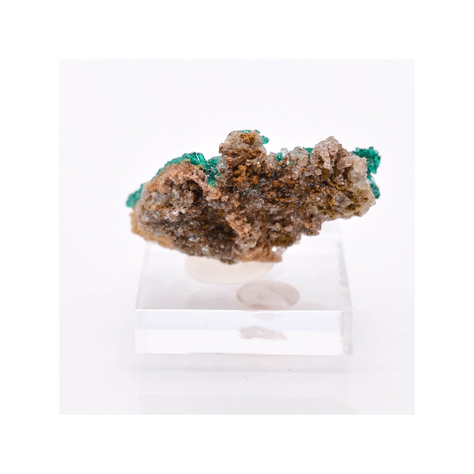 Dioptase - Ntola mine, Mindouli, Congo