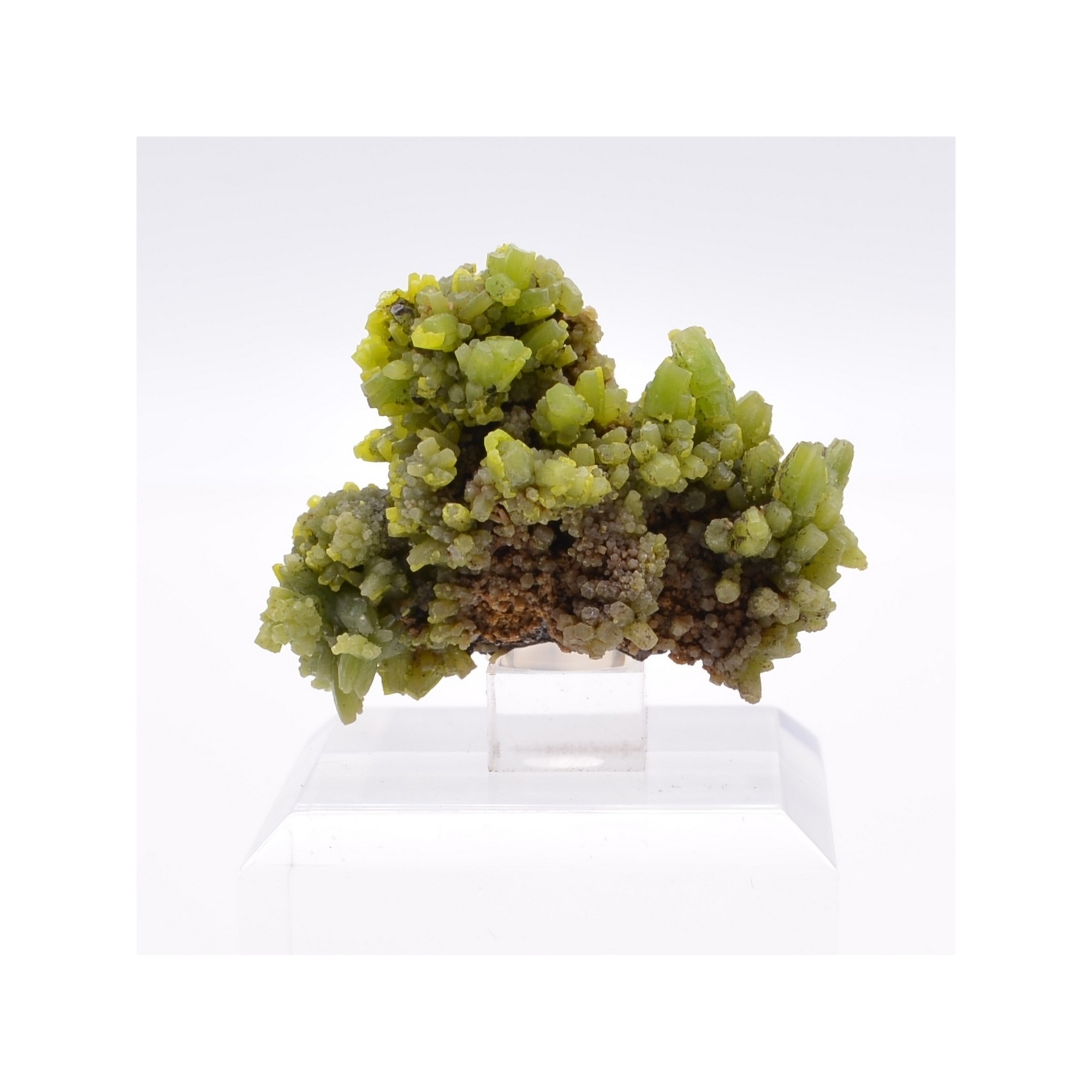 Pyromorphite - Mine Daoping, Gongchen, Guilin, Guangxi, Chine