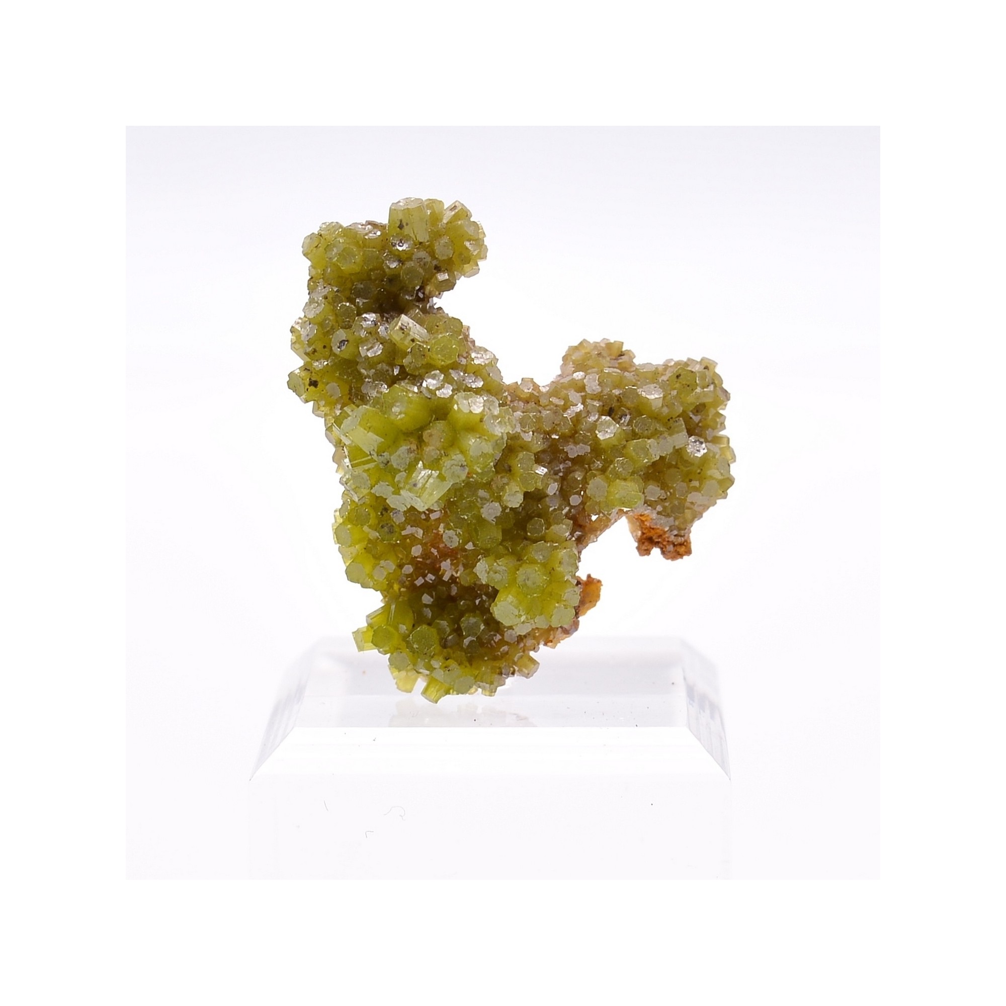 Pyromorphite - Daoping mine, Gongchen, Guilin, Guangxi, China