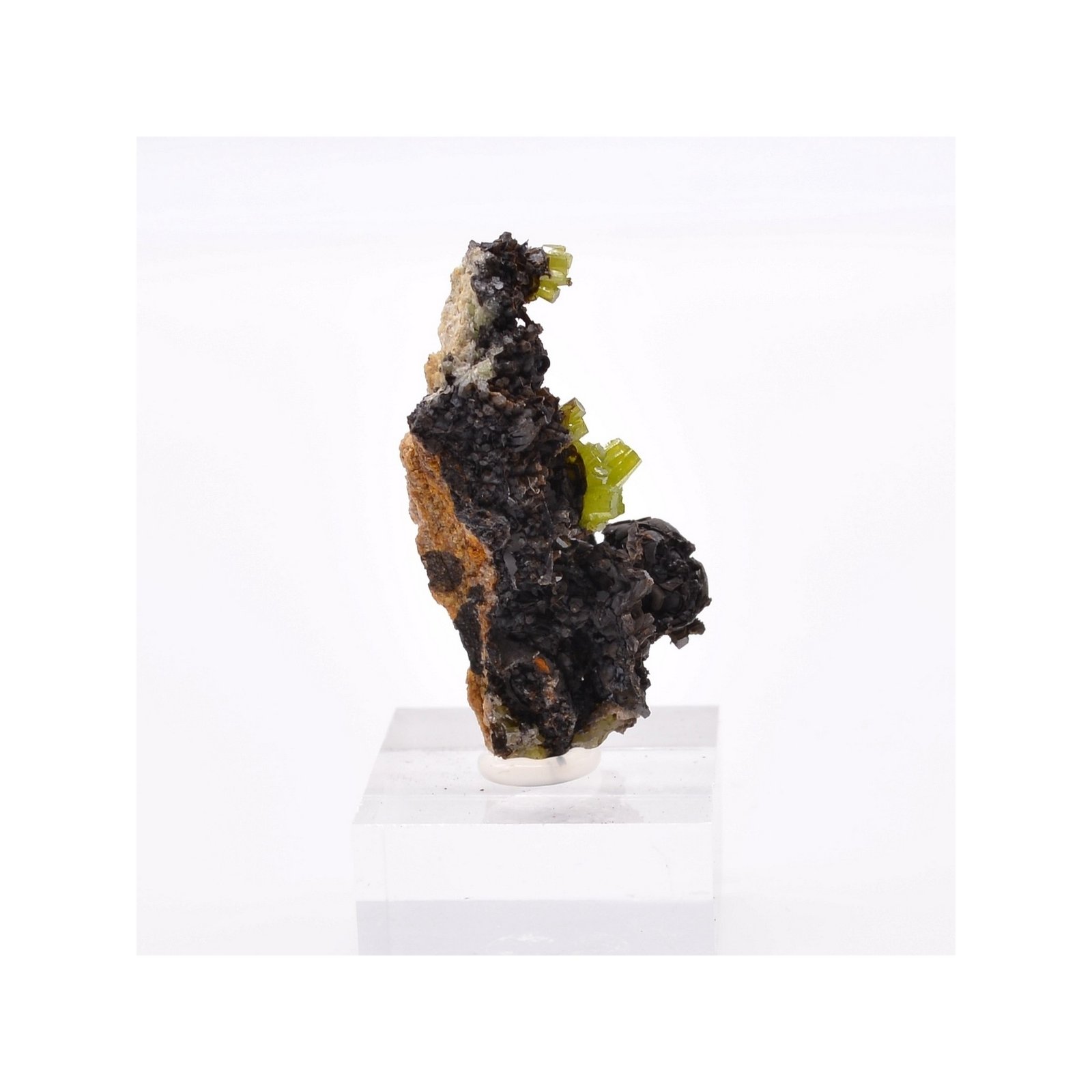 Pyromorphite - Mine Daoping, Gongchen, Guilin, Guangxi, Chine