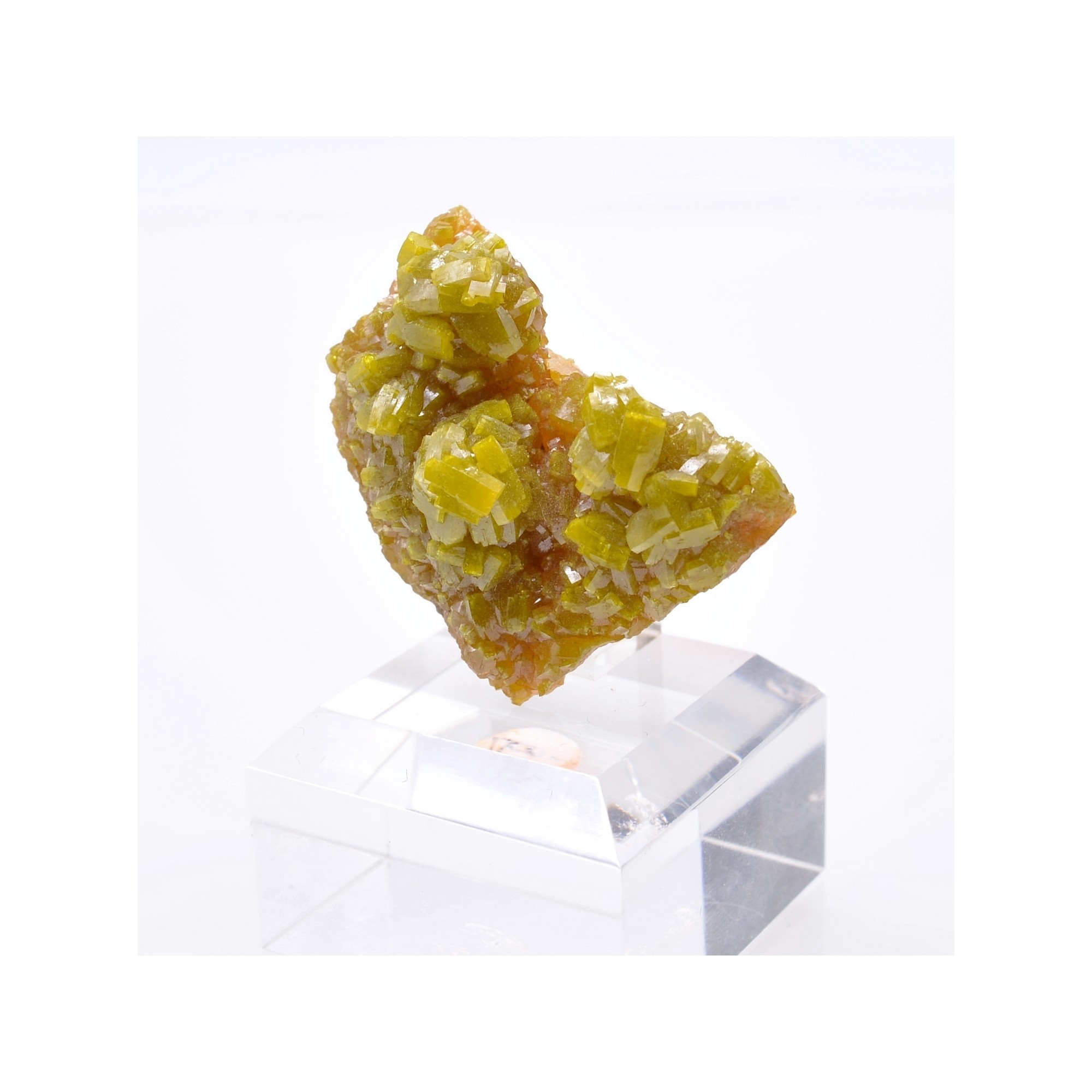 Pyromorphite - Bunker Hill mine, Shoshone Co., Idaho, USA