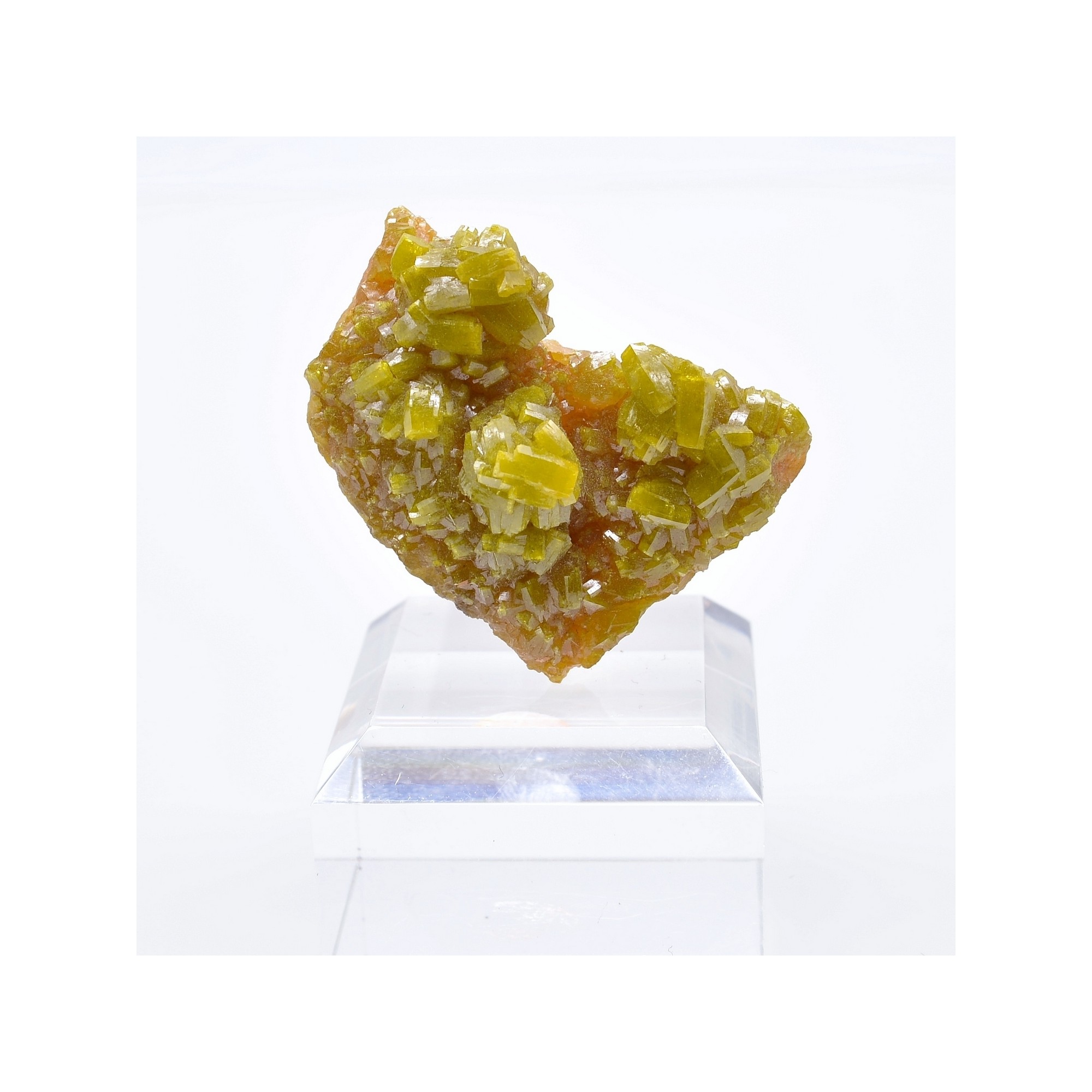 Pyromorphite - Mine Bunker Hill, Shoshone Co., Idaho, Etats-Unis