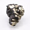 Sphalerite on pyrite - Elba island, Tuscany, Italy