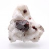 Spessartite garnet on orthoclase - Haramosh mountains, Toundu district, Gilgit-Baltistan, Pakistan