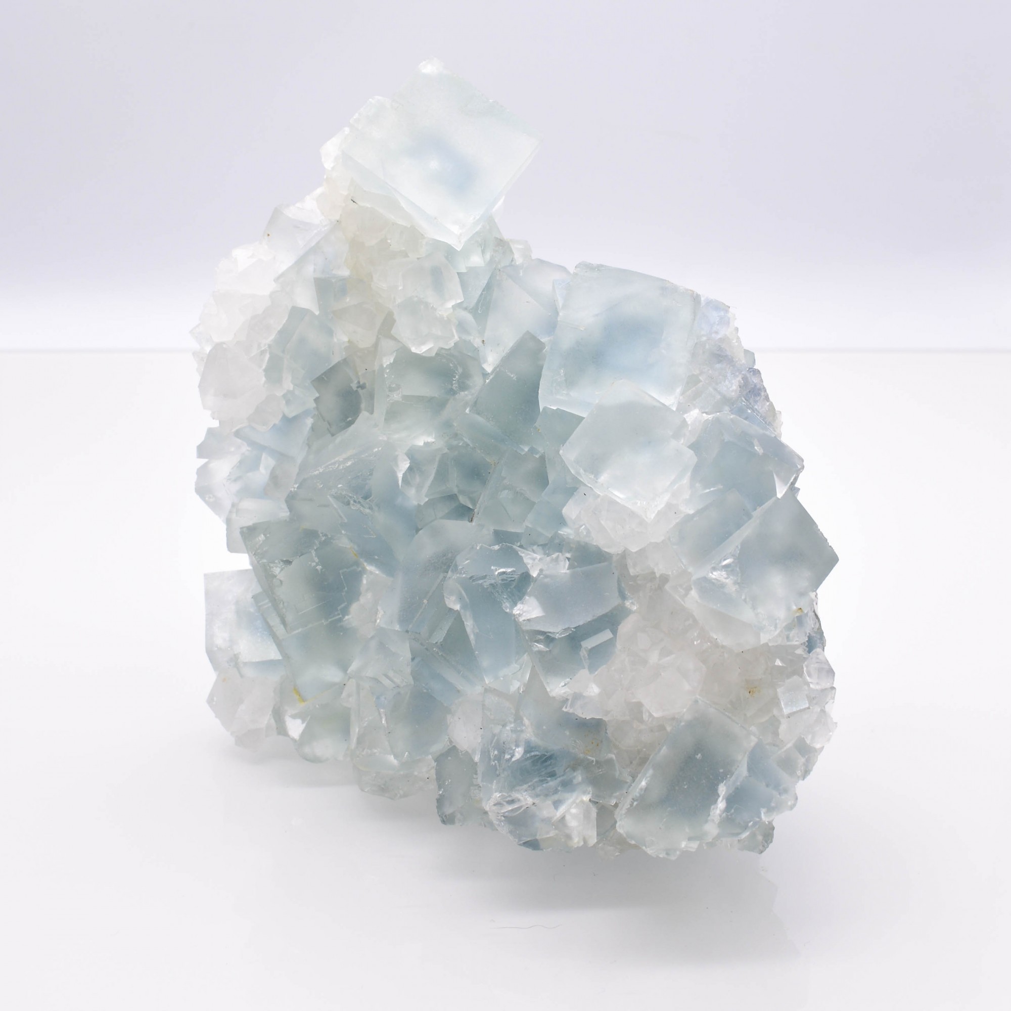 Fluorite and quartz - Le Burc, Alban, Tarn, France