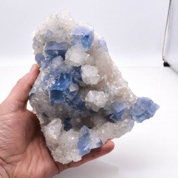Fluorine et quartz - Le Burc, Alban, Tarn, France