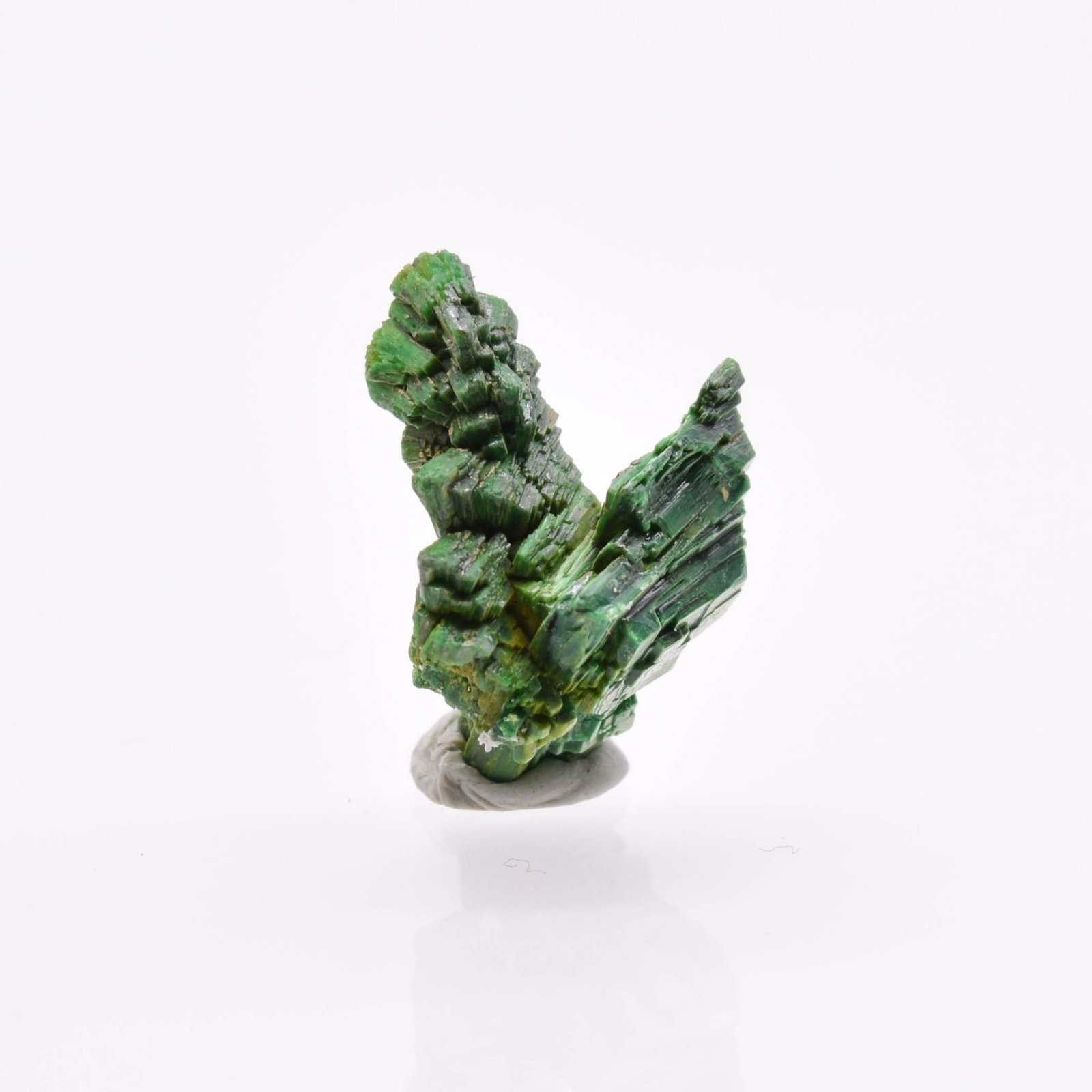 Torbernite - Entraygues, Aveyron, France