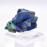 Azurite psm tetrahedrite - Mine à Giraud (La Gardette), Isère, France