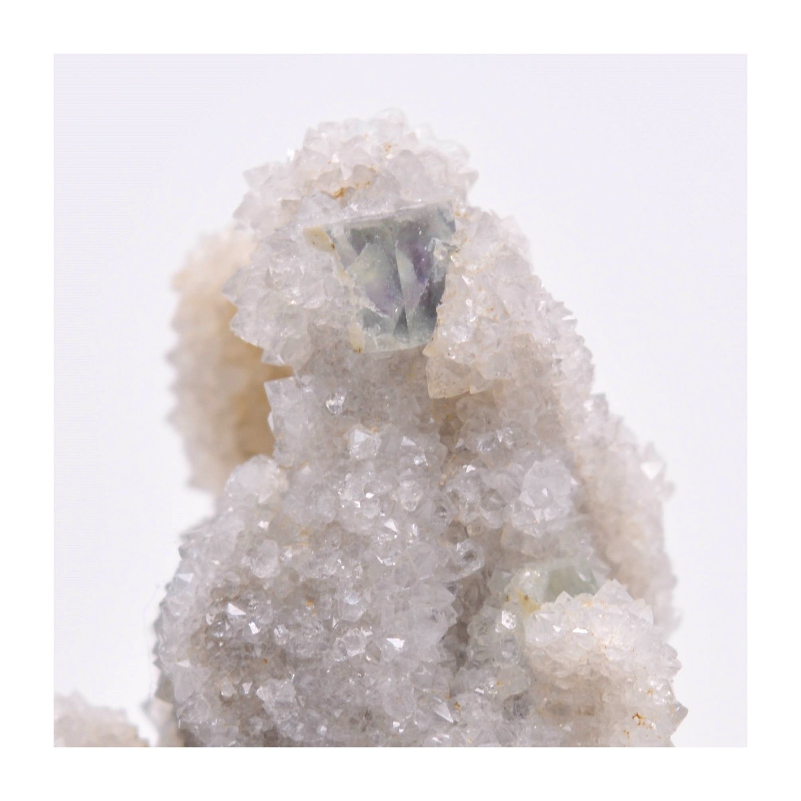 Fluorine et quartz - Osojnik, Colline Blegos, Slovénie