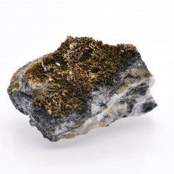 Stibnite - La Forge mine, Anzat-le-Luguet, Puy-de-Dôme, France