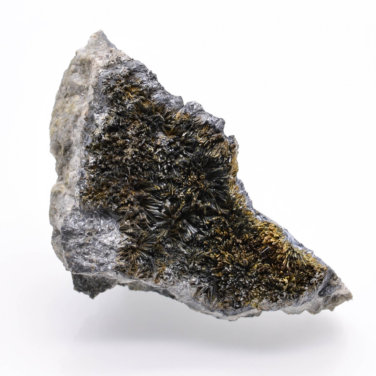 Stibnite - La Forge mine, Anzat-le-Luguet, Puy-de-Dôme, France