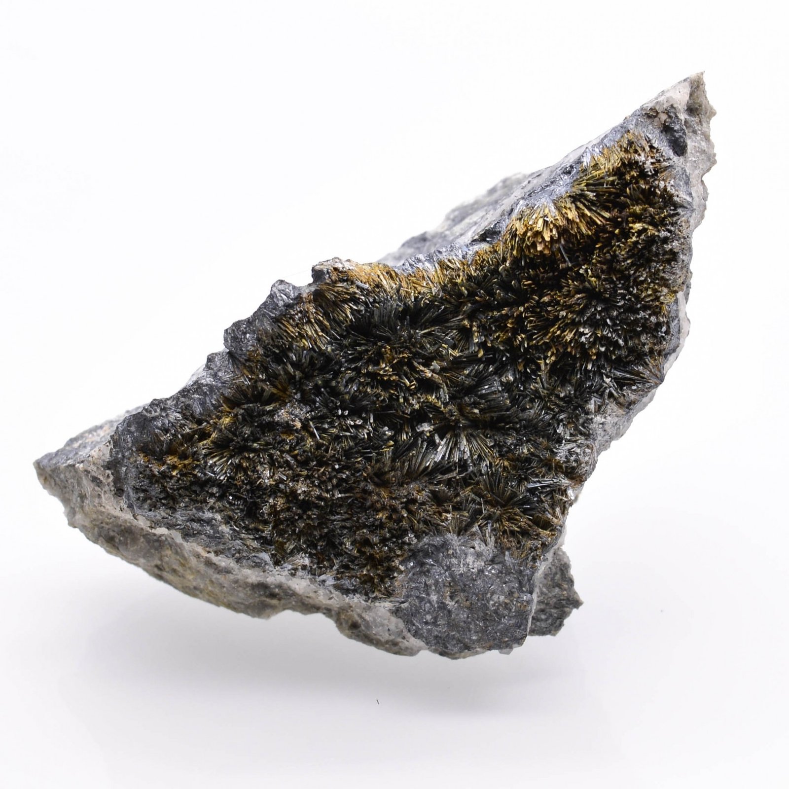 Stibnite - La Forge mine, Anzat-le-Luguet, Puy-de-Dôme, France