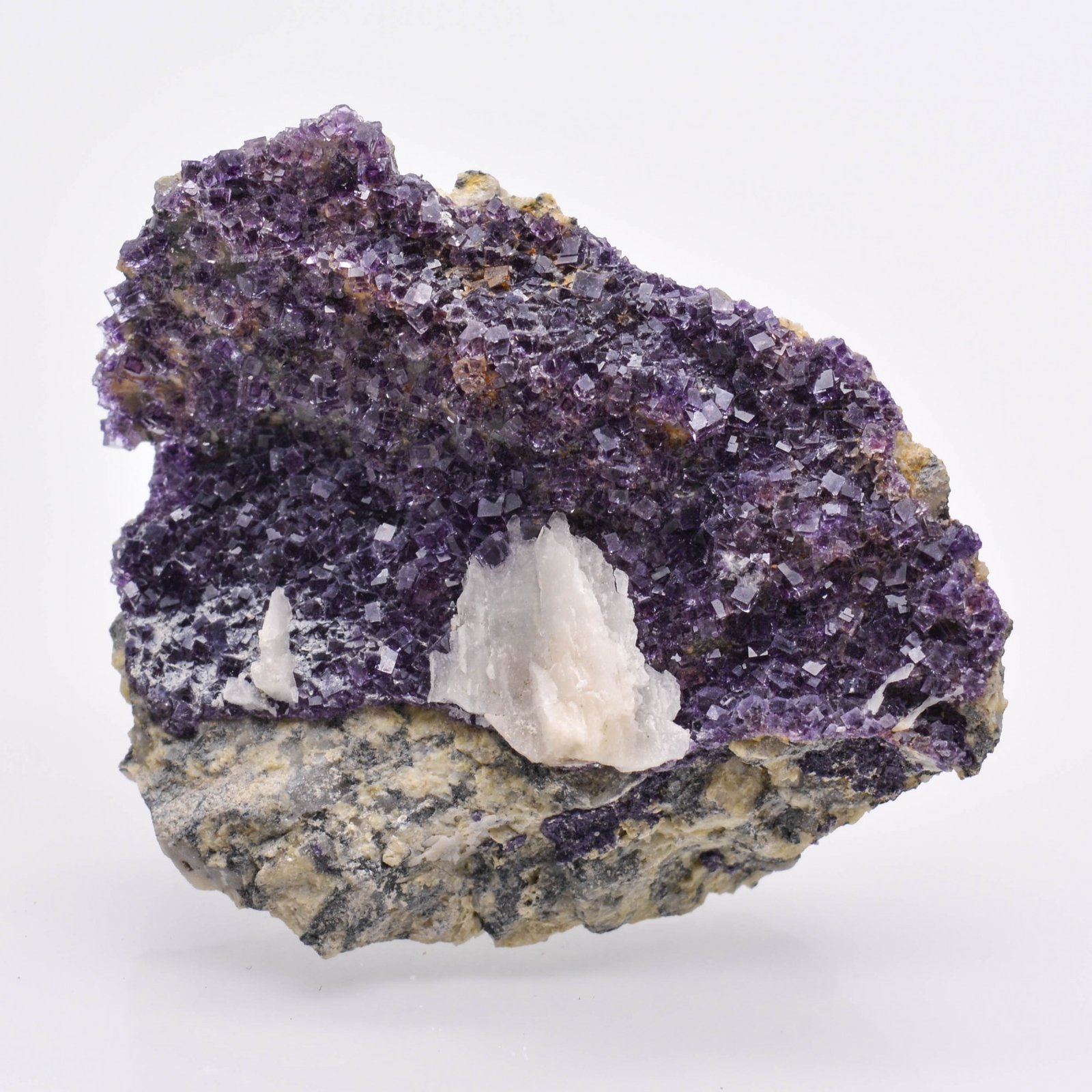 Fluorine et barytine - Saint Peray, Ardèche, France