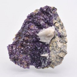 Fluorite and barite - Saint Peray, Ardèche, France