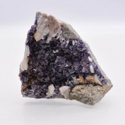 Fluorite and barite - Saint Peray, Ardèche, France