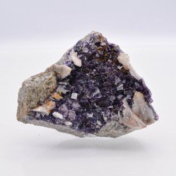 Fluorite and barite - Saint Peray, Ardèche, France