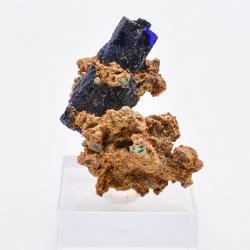 Azurite - Touissit, Morocco