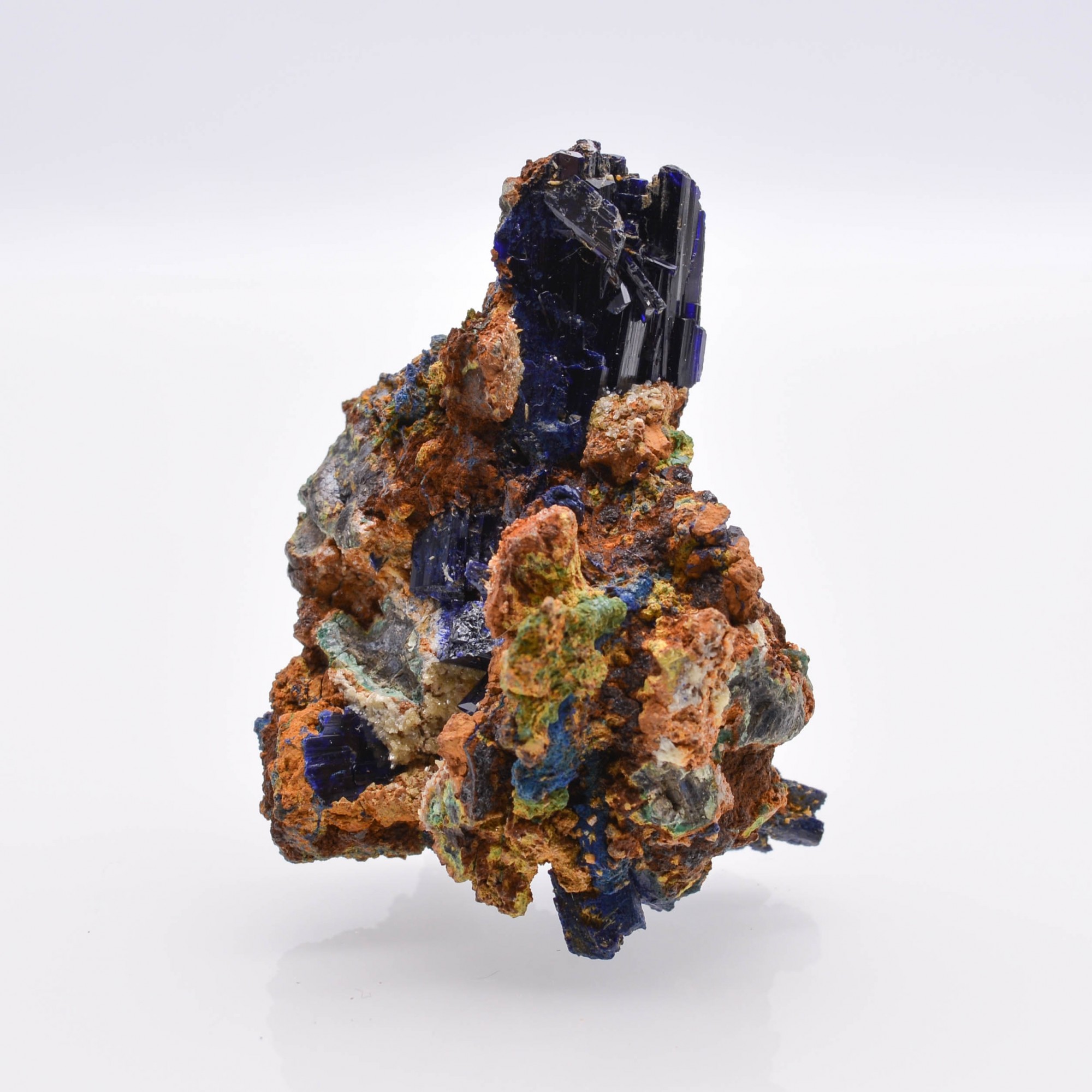 Azurite - Touissit, Morocco