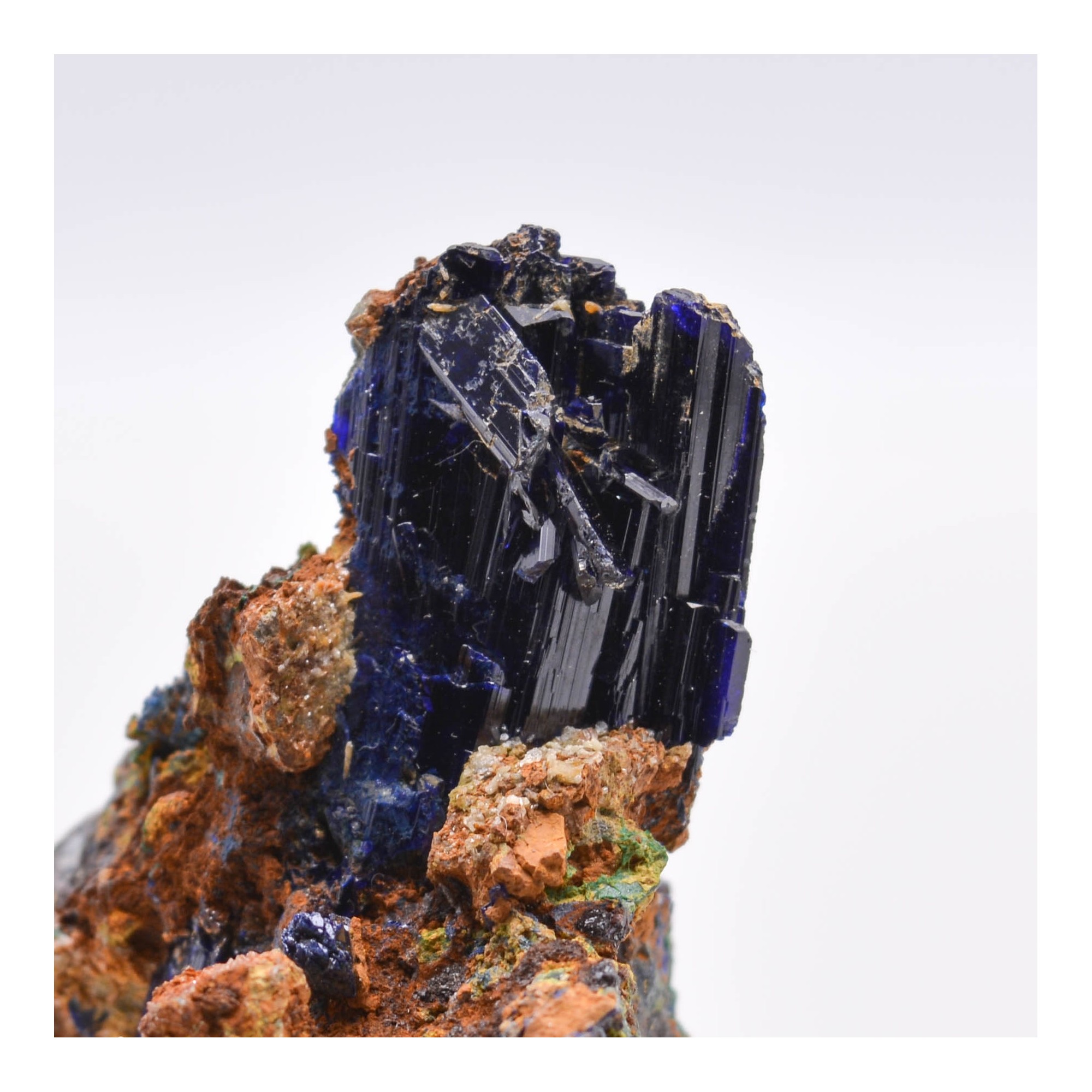 Azurite - Touissit, Morocco