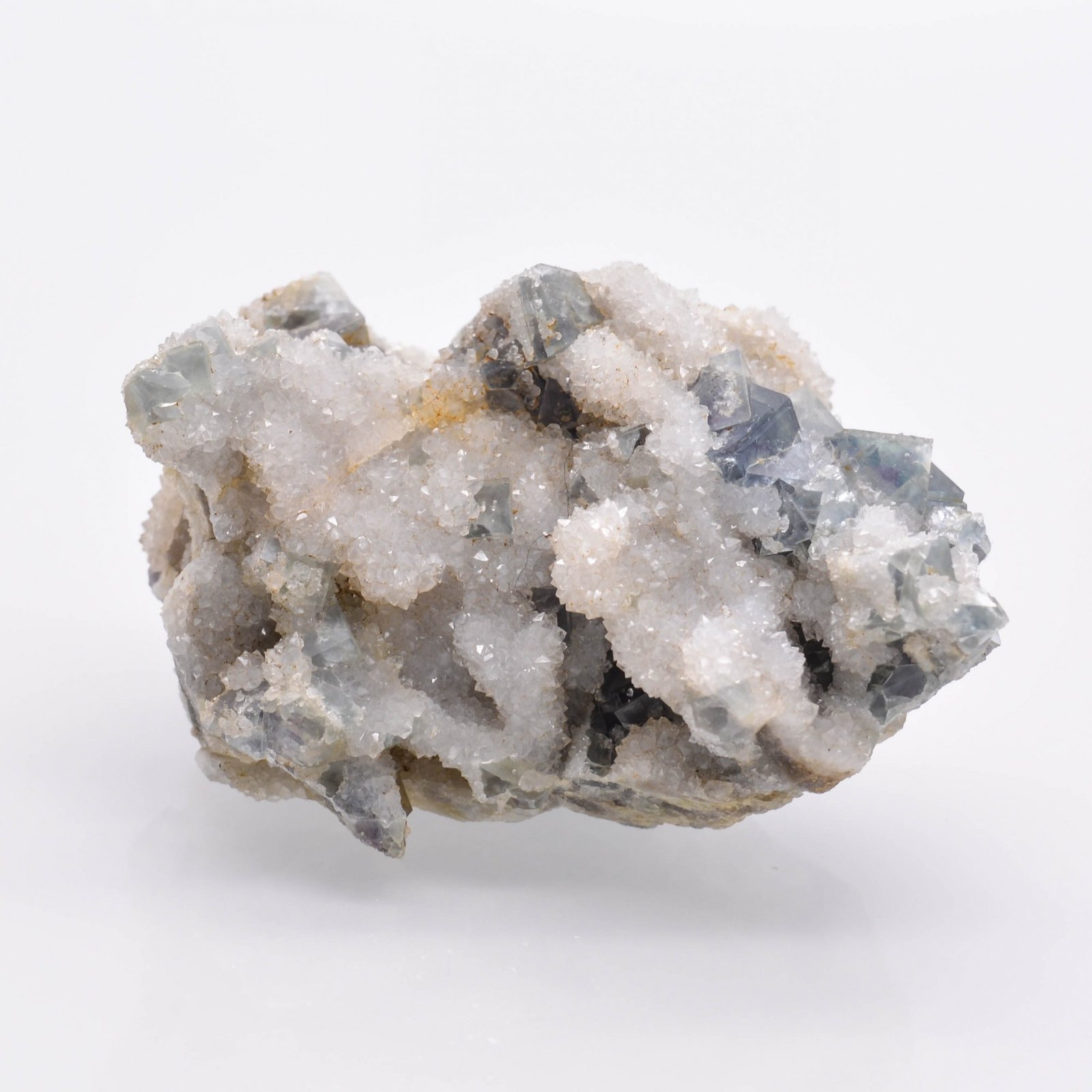 Fluorite and quartz - Osojnik, Blegos hill, Slovenia