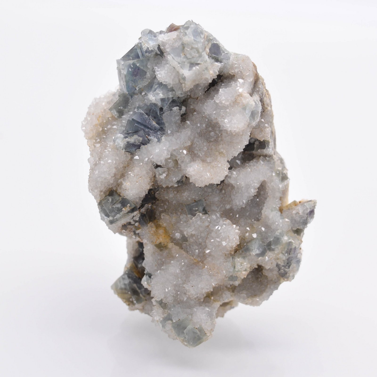 Fluorite and quartz - Osojnik, Blegos hill, Slovenia