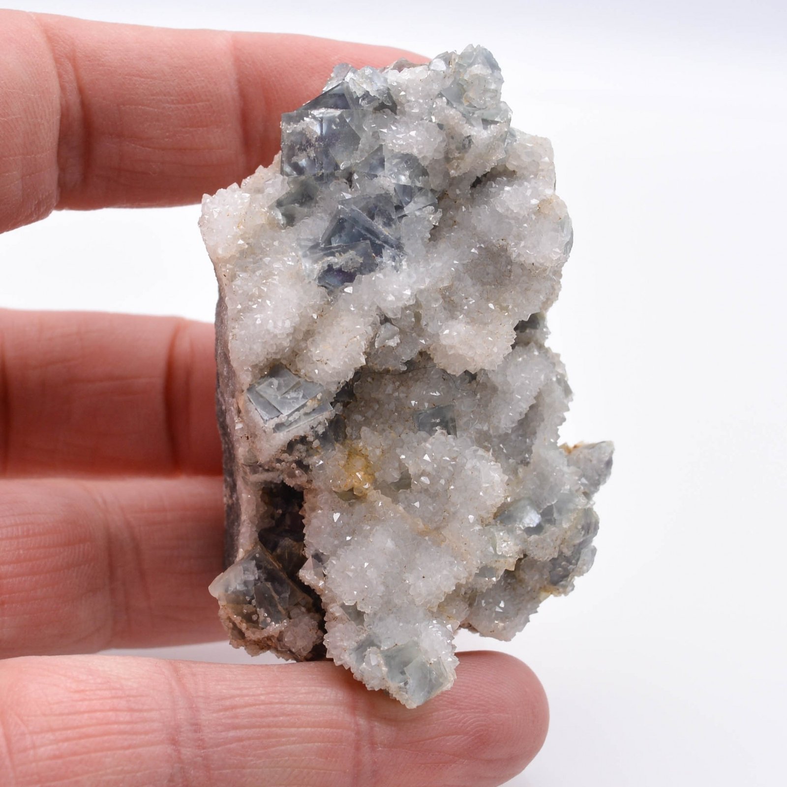 Fluorine et quartz - Osojnik, Colline Blegos, Slovénie