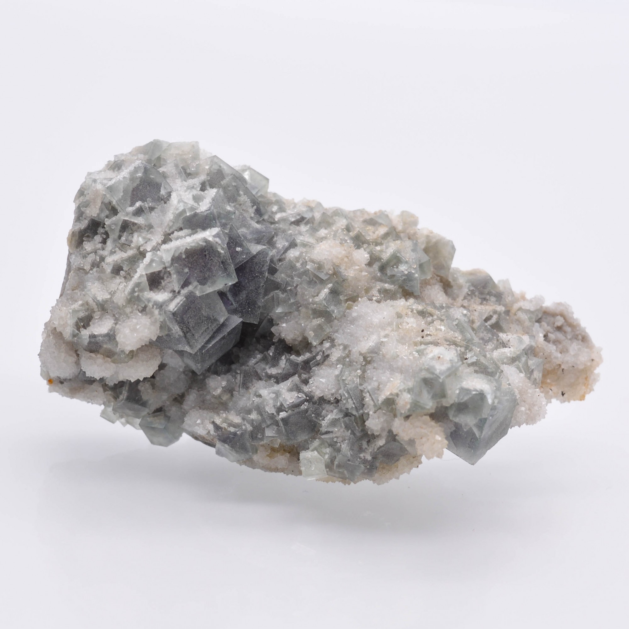 Fluorite and quartz - Osojnik, Blegos hill, Slovenia