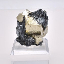 Pyrite and hematite - Valle Giove mine, Rio Marina, Elba island, Tuscany, Italy
