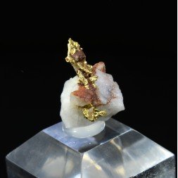 Cristallized gold - Aouint Ighoumane, Assa-Zag Province, Guelmim-Oued Noun Region, Morocco