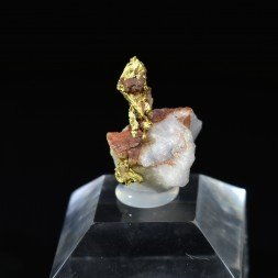Cristallized gold - Aouint Ighoumane, Assa-Zag Province, Guelmim-Oued Noun Region, Morocco
