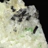 Augelite, hubnerite and quartz - Tamboras mine, Mundo Nuevo, la Libertad, Peru