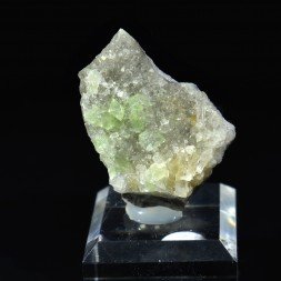 Augelite and quartz - Tamboras mine, Mundo Nuevo, la Libertad, Peru