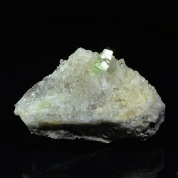 Augélite et quartz - Mine Tamboras, Mundo Nuevo, la Libertad, Pérou