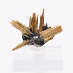 Rutile et hématite - Novo Horizonte, Bahia, Brésil