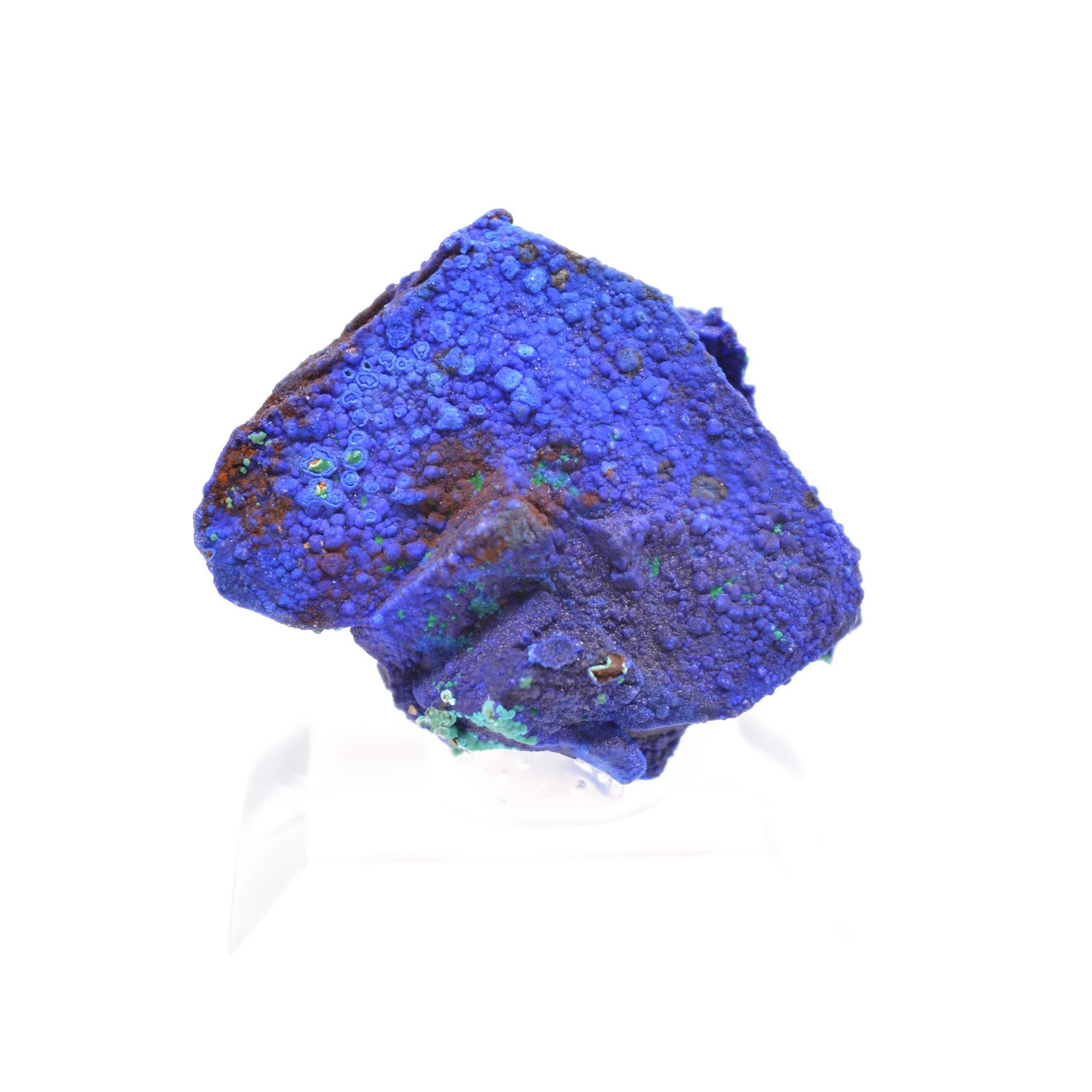 Azurite psm tétraèdrite - Mine à Giraud (La Gardette), Isère, France