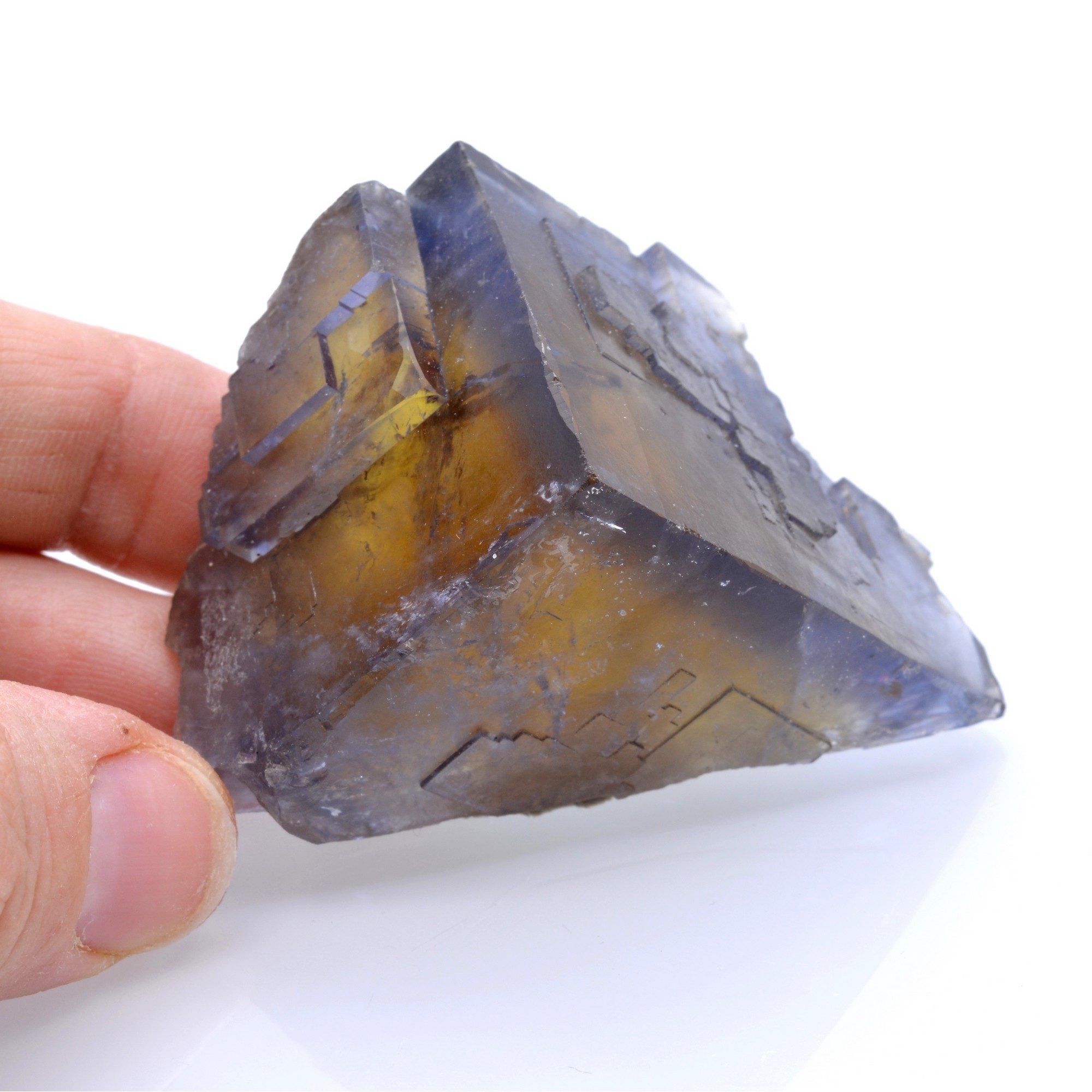 Fluorite - Valzergues, Aveyron, France