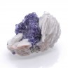 Fluorite and barite - Saint-Peray, Ardèche, France