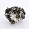 Epidote et albite - Tête des Toilies, Hautes-Alpes, France
