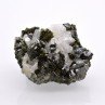 Epidote et albite - Tête des Toilies, Hautes-Alpes, France