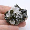 Epidote et albite - Tête des Toilies, Hautes-Alpes, France