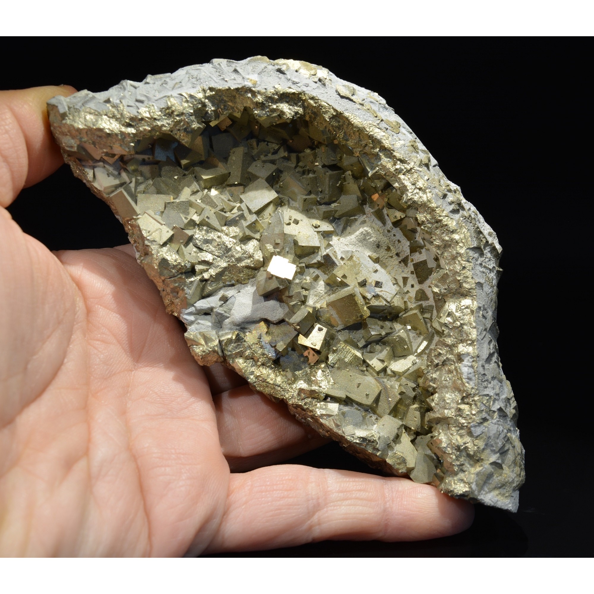 Pyrite - Saint-Denis-d'Orques, Sarthe, France