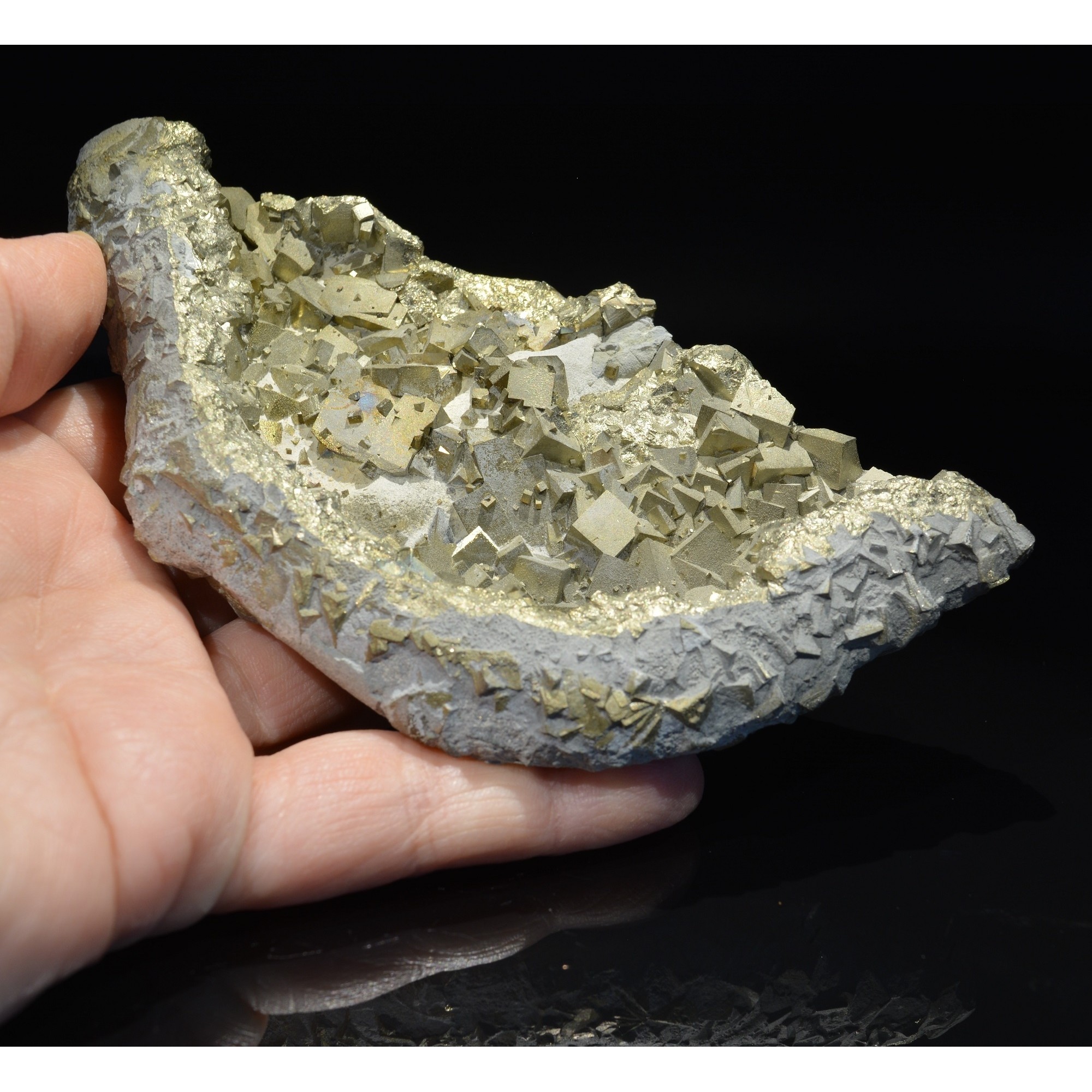 Pyrite - Saint-Denis-d'Orques, Sarthe, France
