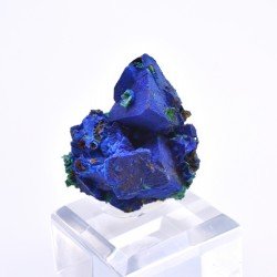 Azurite psm tétraèdrite - Mine à Giraud (La Gardette), Isère, France