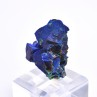 Azurite psm tetrahedrite - Mine à Giraud (La Gardette), Isère, France