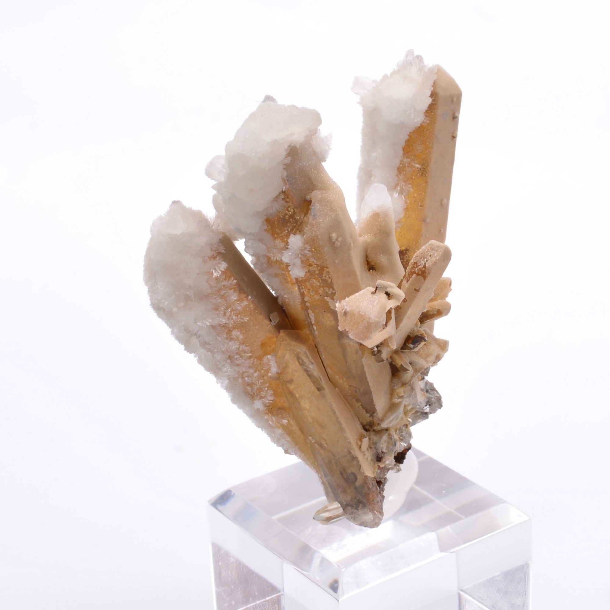 Quartz et aragonite - Mine à Giraud, Isère, France